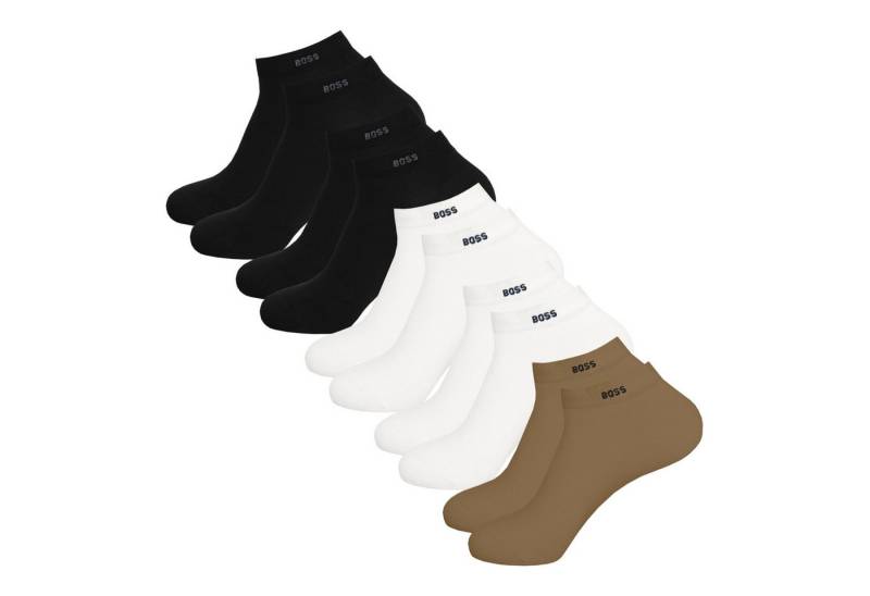 BOSS Sneakersocken AS Uni CC (5-Paar) mit eingewebtem Boss Logo von BOSS