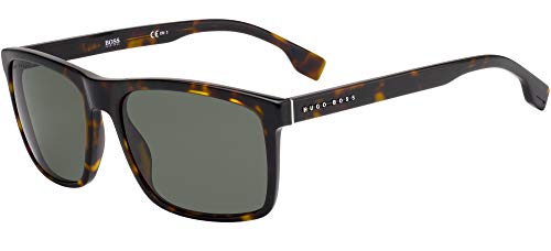 HUGO BOSS Sonnenbrillen BOSS 1036/S Dark Havana/Green 58/18/145 Herren von HUGO BOSS