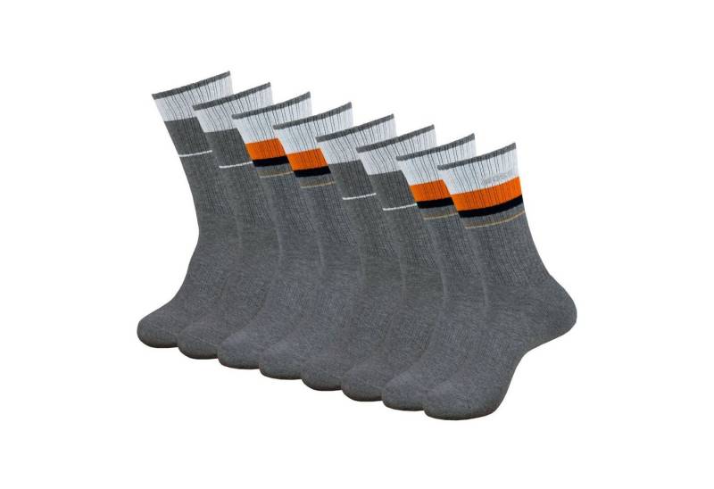 BOSS Sportsocken QS Rib Stripe CC (4-Paar) mit BOSS Logo am Bund von BOSS