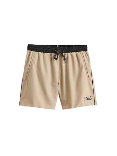 BOSS Starfish Quick Dry Swim Shorts ,Light Beige275,M von BOSS