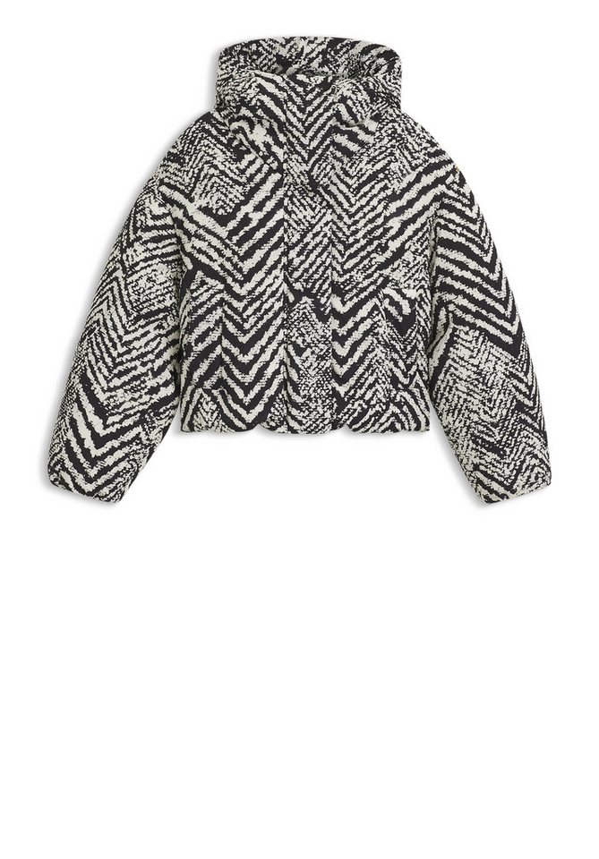 BOSS Steppjacke Paffia mit Fischgrätmuster (1-St) von BOSS