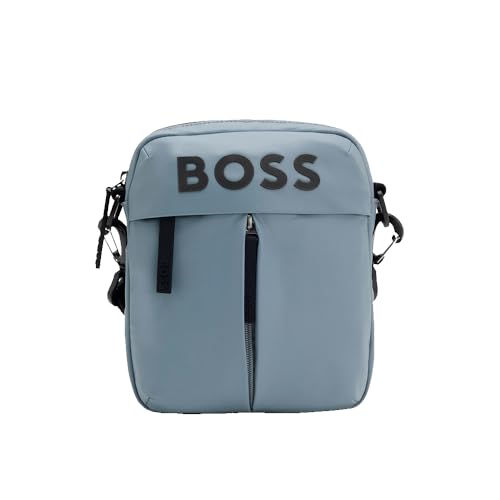 BOSS Umhängetasche Stormy Crossbody Bag Dark Grey blaugrau von BOSS