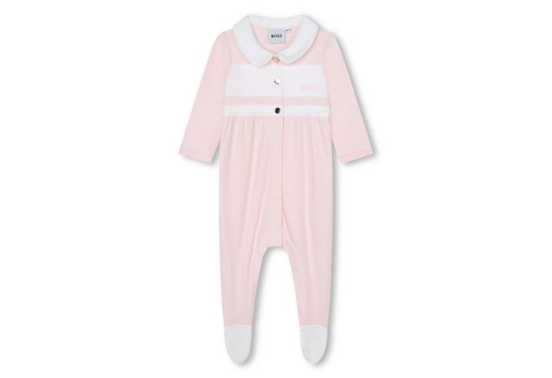 Boss Kidswear Strampler Boss Kidswear Rosa Baby-Strampler aus Bio-Baumwolle von Boss Kidswear