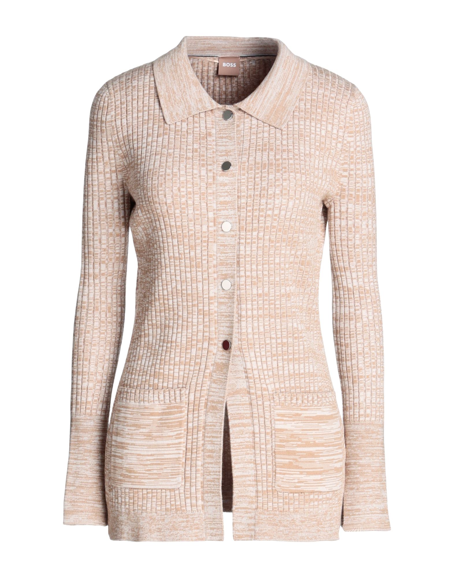 BOSS Strickjacke Damen Beige von BOSS