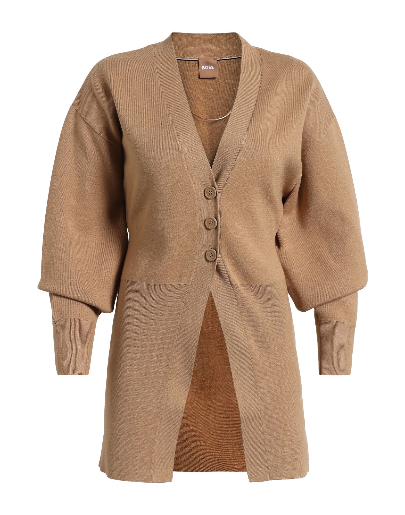 BOSS Strickjacke Damen Kamel von BOSS