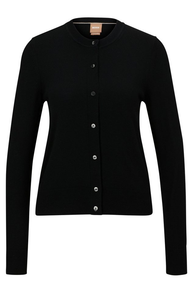 BOSS Strickjacke Regular-Fit Strickjacke - Regular Fit von BOSS