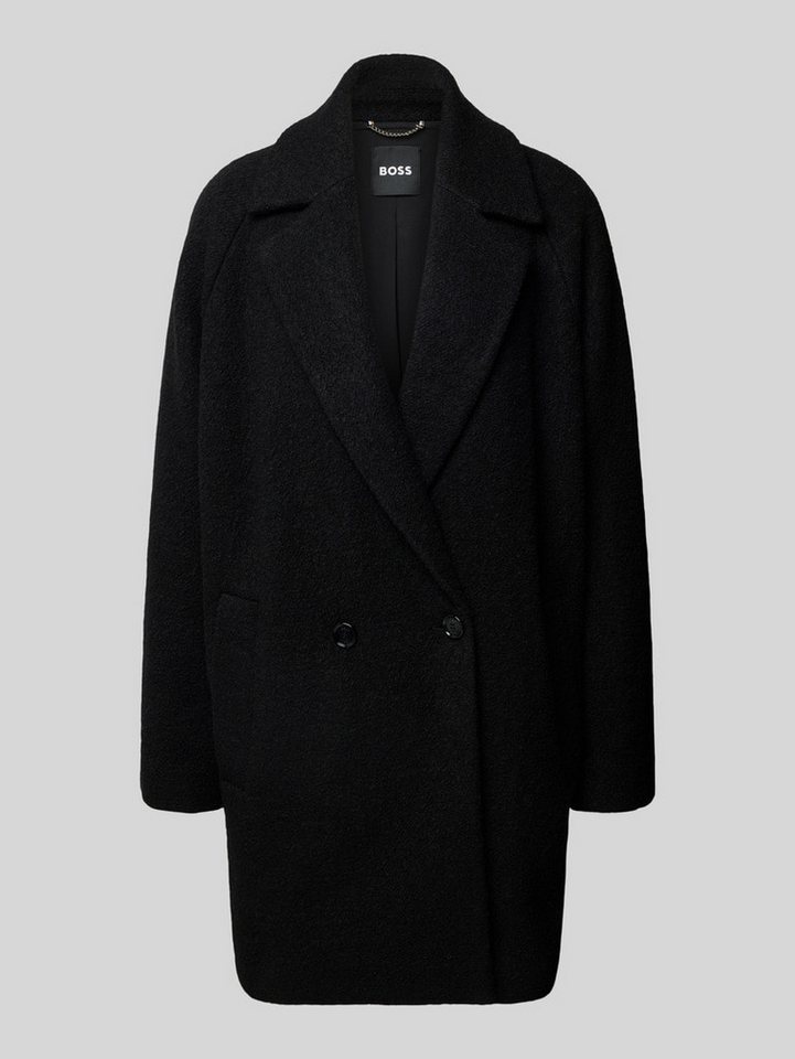 BOSS Strickmantel Mantel Calodino - Regular Fit von BOSS