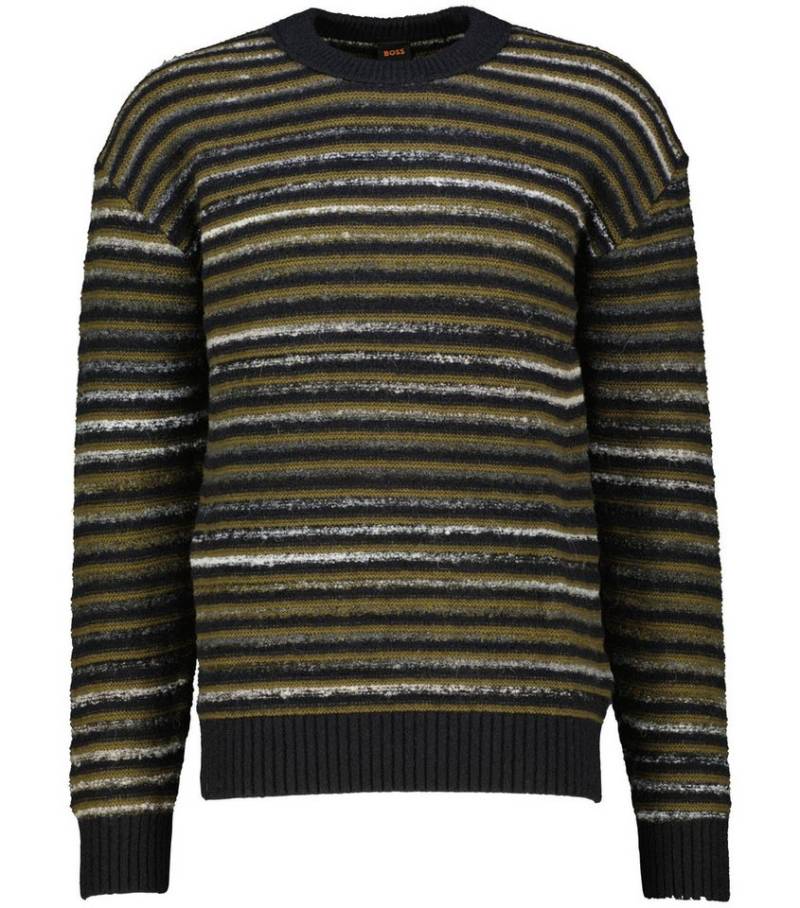 BOSS Strickpullover Herren Strickpullover mit Wolle ATURN (1-tlg) von BOSS