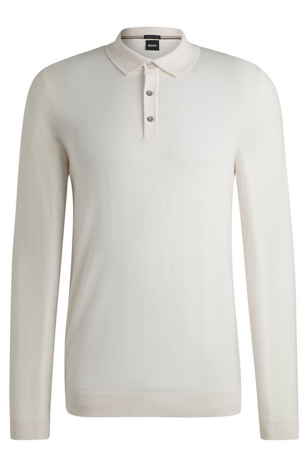 BOSS Strickpullover Polopullover Lancione - Regular Fit von BOSS
