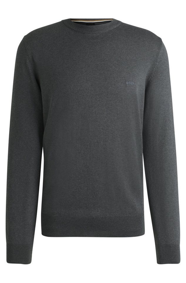 BOSS Strickpullover Sweatshirt mit Logo-Stick Pacas - Regular Fit BOSS Strickpullover Sweatshirt mit Logo-Stick Pacas - Regular Fit von BOSS