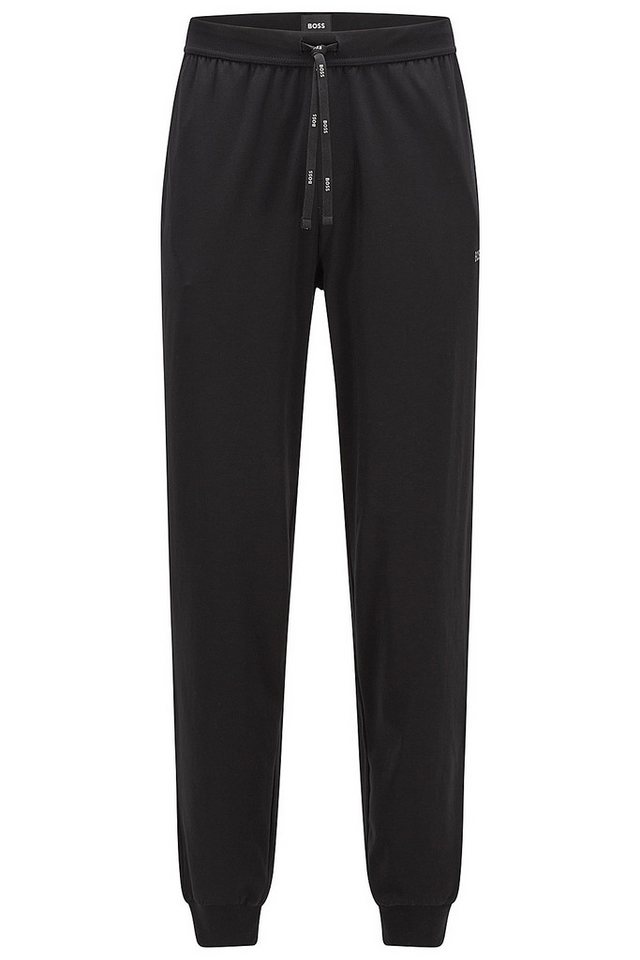 BOSS Sweathose Mix&Match Pants (1-tlg) Herren Pants lange Hose mit Bündchen - aus Baumwollstretch von BOSS