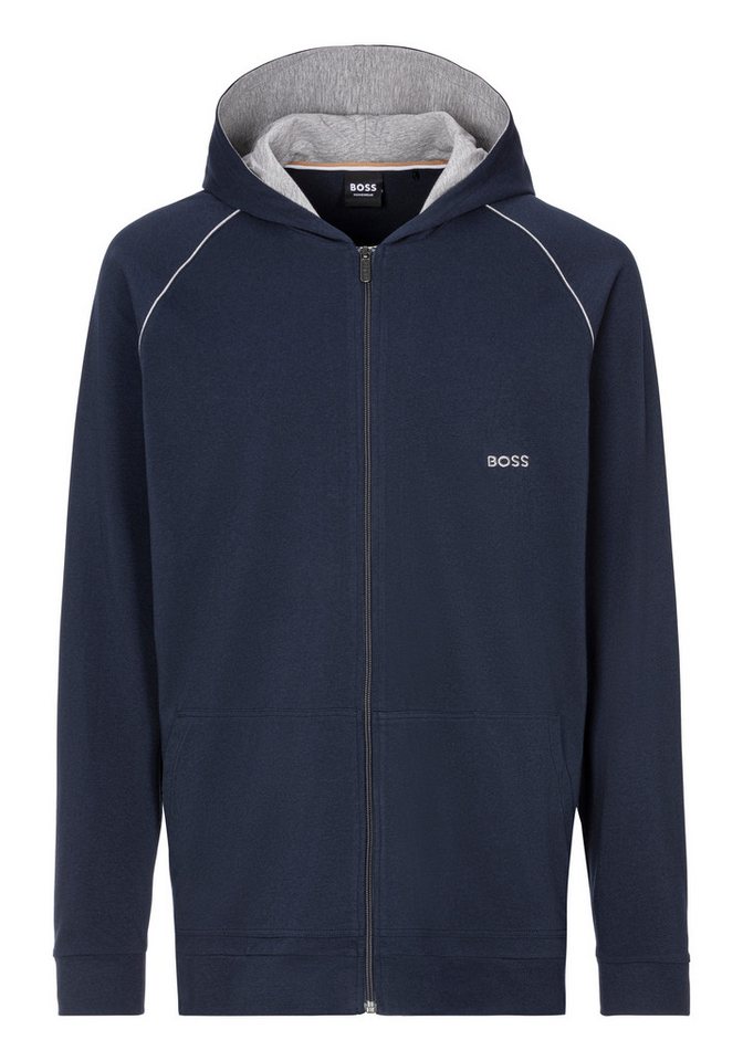 BOSS Sweatjacke B-Mix&Match J mit Kontrastnaht am Ärmel von BOSS