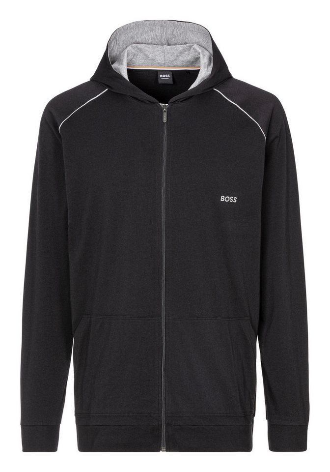 BOSS Sweatjacke B-Mix&Match J mit Kontrastnaht am Ärmel von BOSS