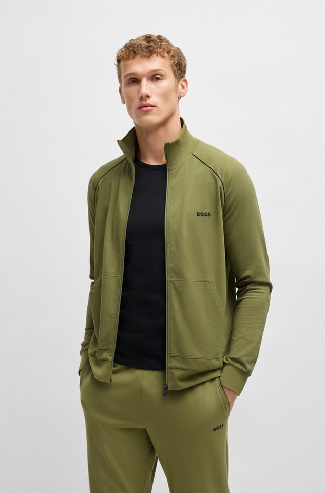 BOSS Sweatjacke Mix&Match Jacket Z mit Kängurutasche von BOSS