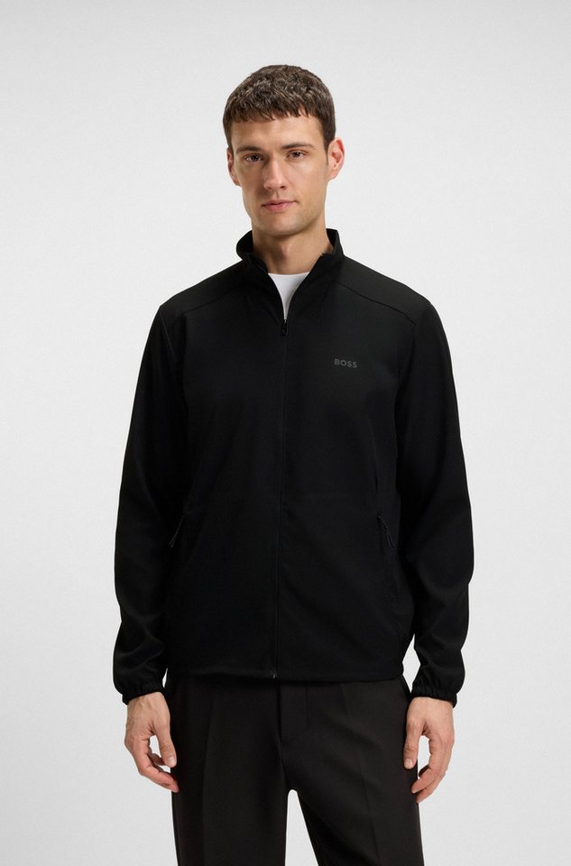 BOSS Sweatjacke Mix&Match Jacket Z mit Kontrastnaht am Ärmel von BOSS