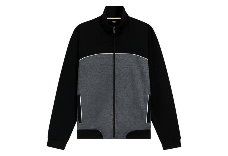 BOSS Sweatjacke Tracksuit Jacket mit Markendetails von BOSS