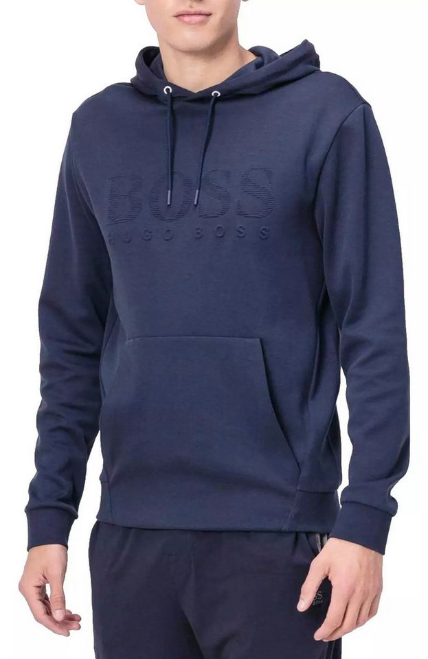 BOSS Kapuzensweatshirt Soody Hoodie 3D Logo-Druck Kapuze mit Kordelzug, Kängurutasche von BOSS