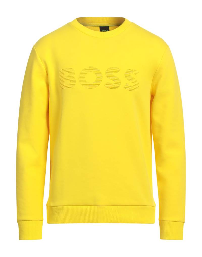 BOSS Sweatshirt Herren Gelb von BOSS