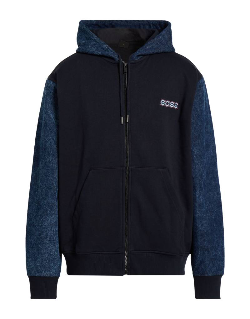 BOSS Sweatshirt Herren Nachtblau von BOSS