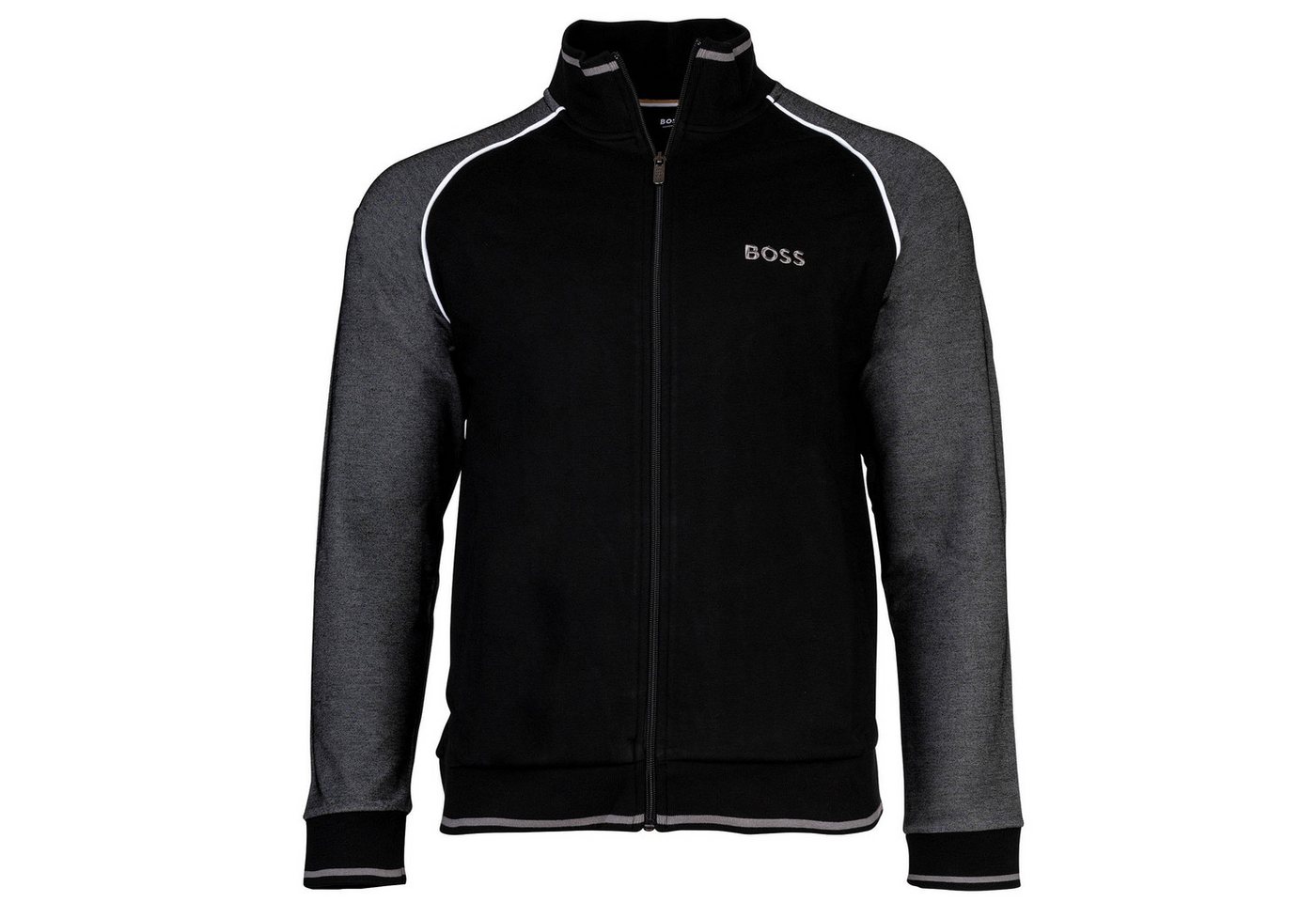 BOSS Sweatshirt Herren Sweatjacke Baumwolle Tracksuit Jacket von BOSS