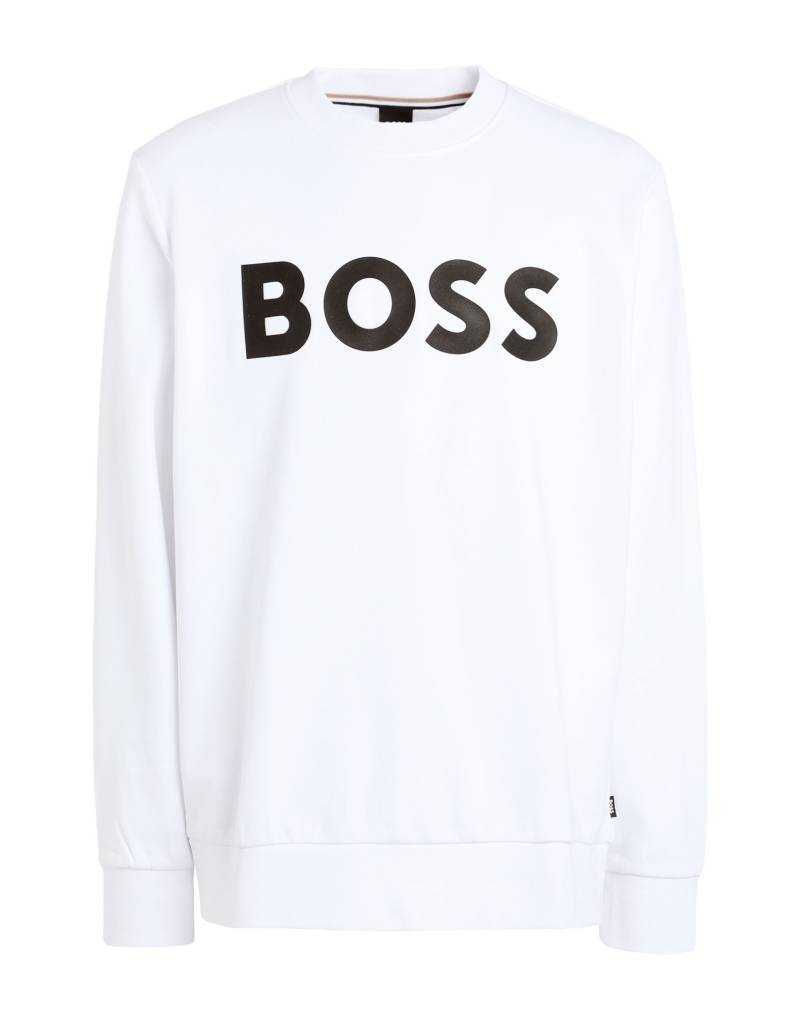BOSS Sweatshirt Herren Weiß von BOSS