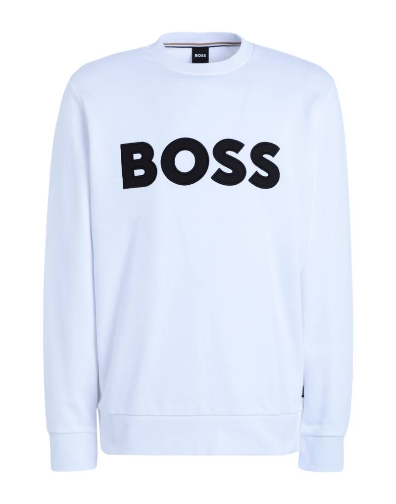 BOSS Sweatshirt Herren Weiß von BOSS