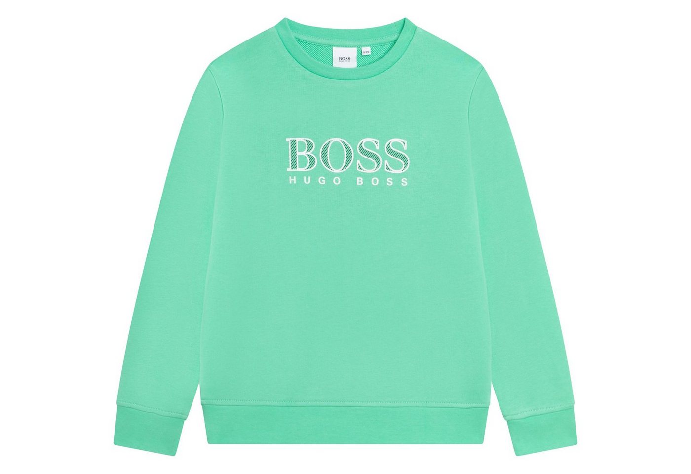 BOSS Sweatshirt Hugo Boss Kids Sweatshirt grün von BOSS