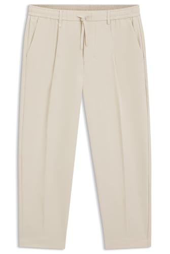 BOSS T_Convert-Pleat 10268853 01 Pants Open Beige284 44 von BOSS