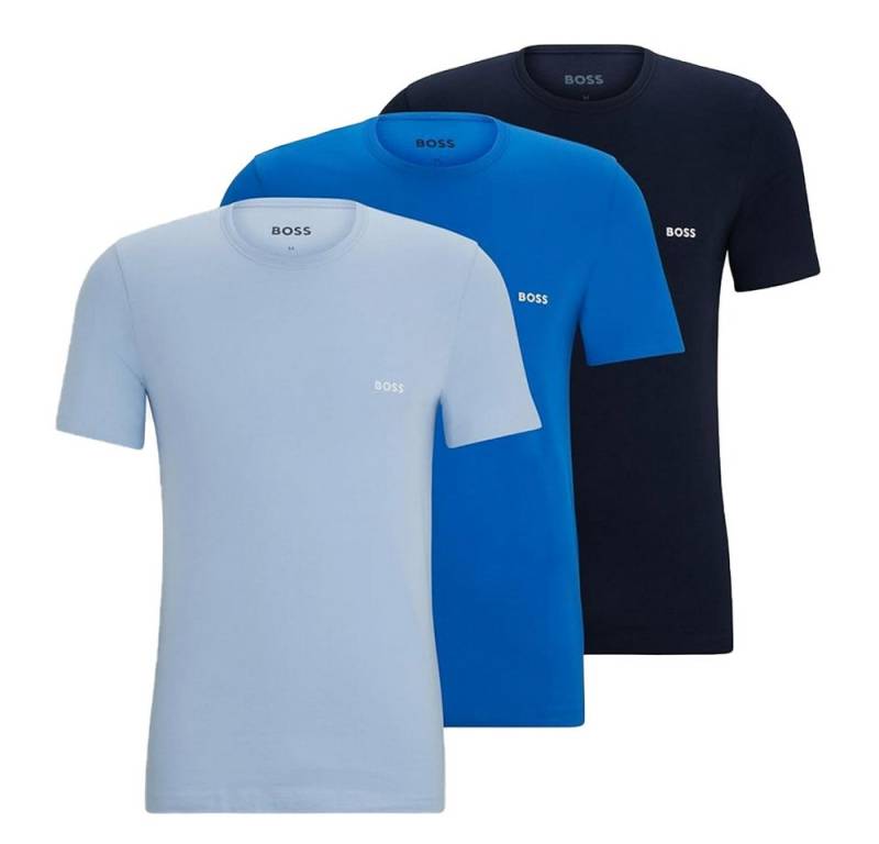 BOSS T-Shirt BOSS Herren R-Neck T-Shirt, 3er Pack, Sortiert 982 von BOSS