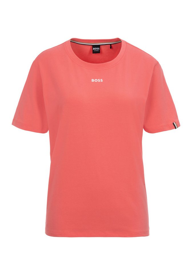 BOSS T-Shirt CI_T-Shirt mit BOSS Logo-Schriftzug & Label von BOSS