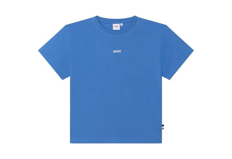 BOSS T-Shirt Hugo Boss Jungen T-Shirt himmelblau von BOSS