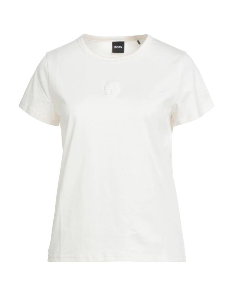 BOSS T-shirts Damen Elfenbein von BOSS