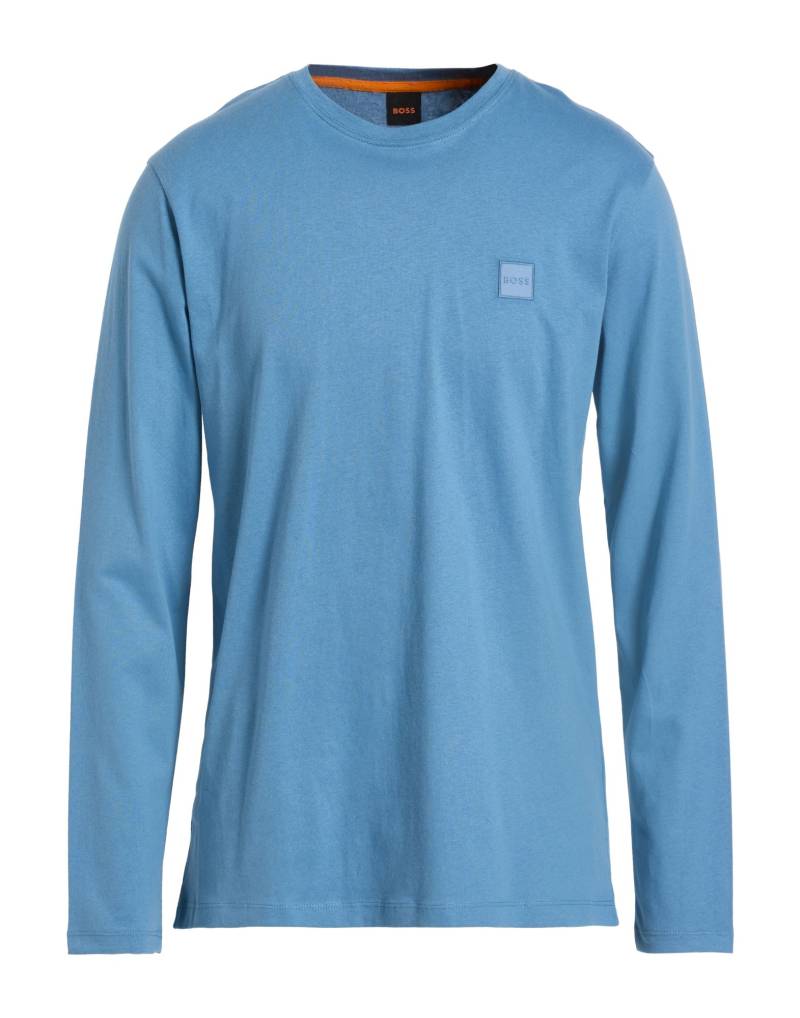 BOSS T-shirts Herren Taubenblau von BOSS