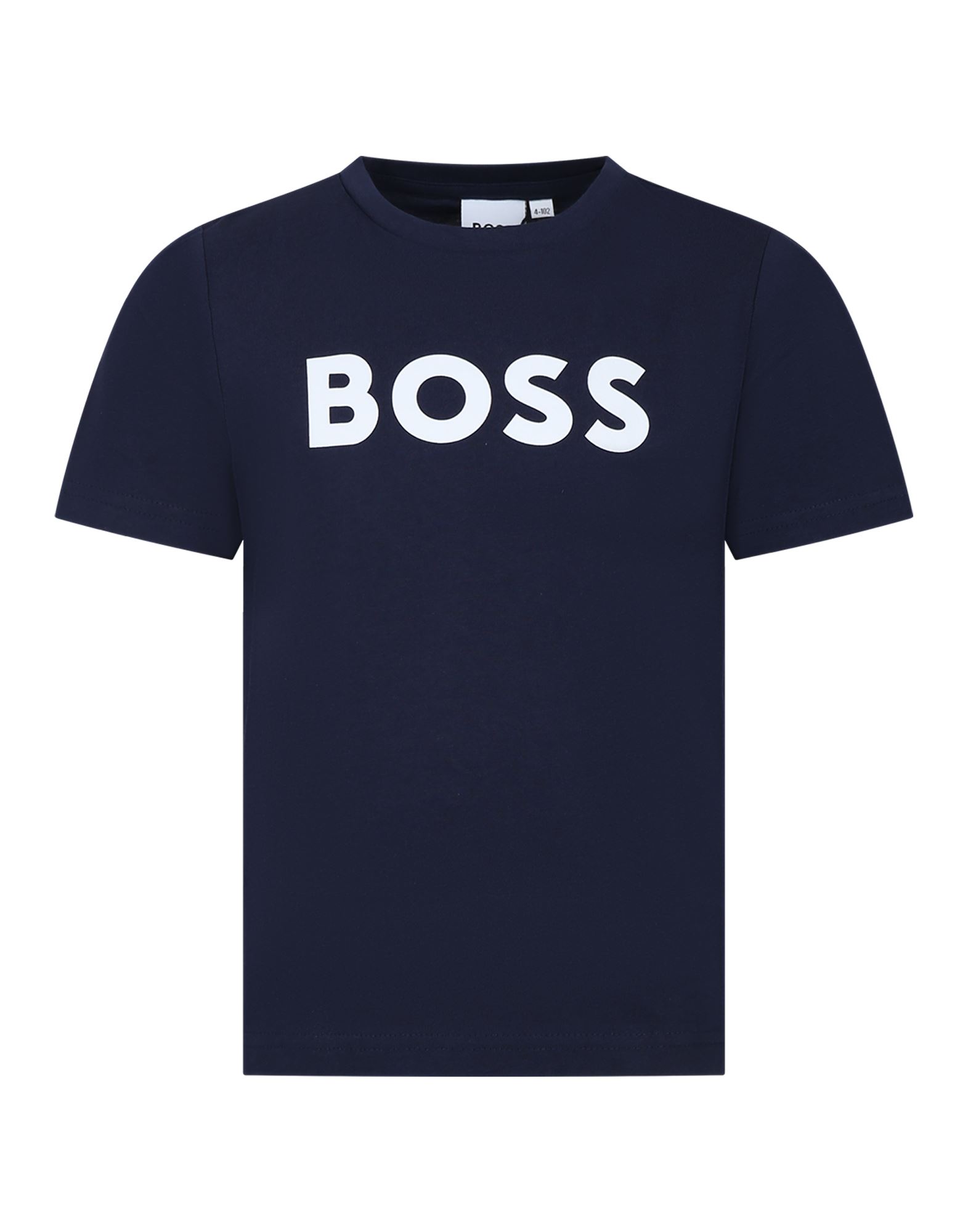 BOSS T-shirts Kinder Blau von BOSS