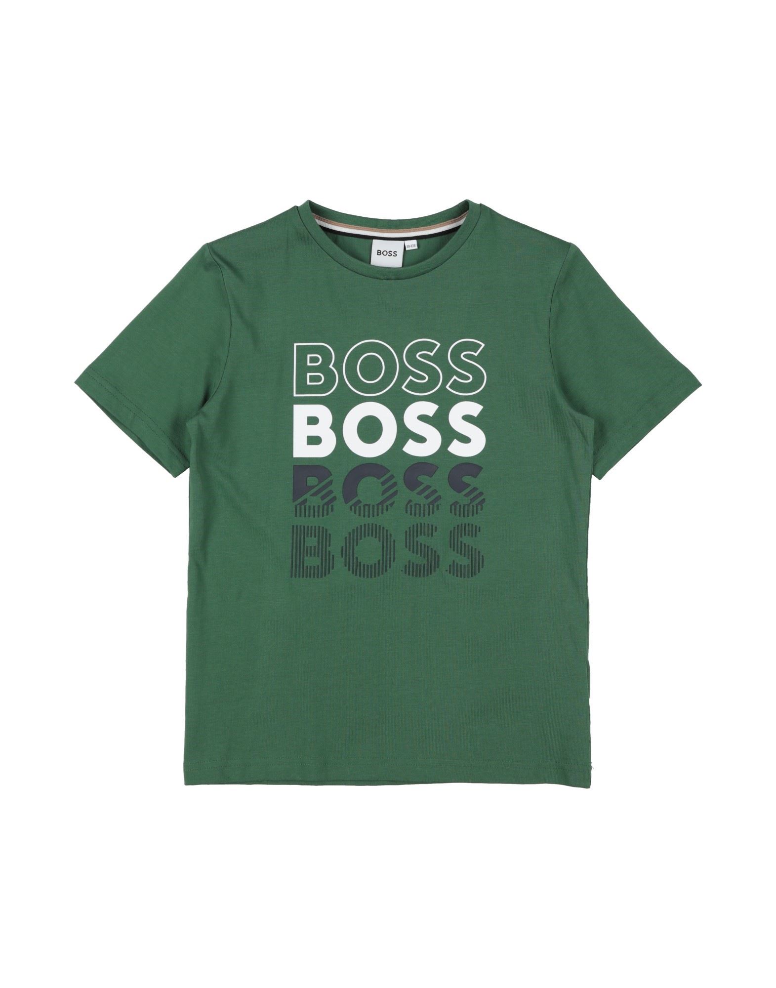 BOSS T-shirts Kinder Grün von BOSS