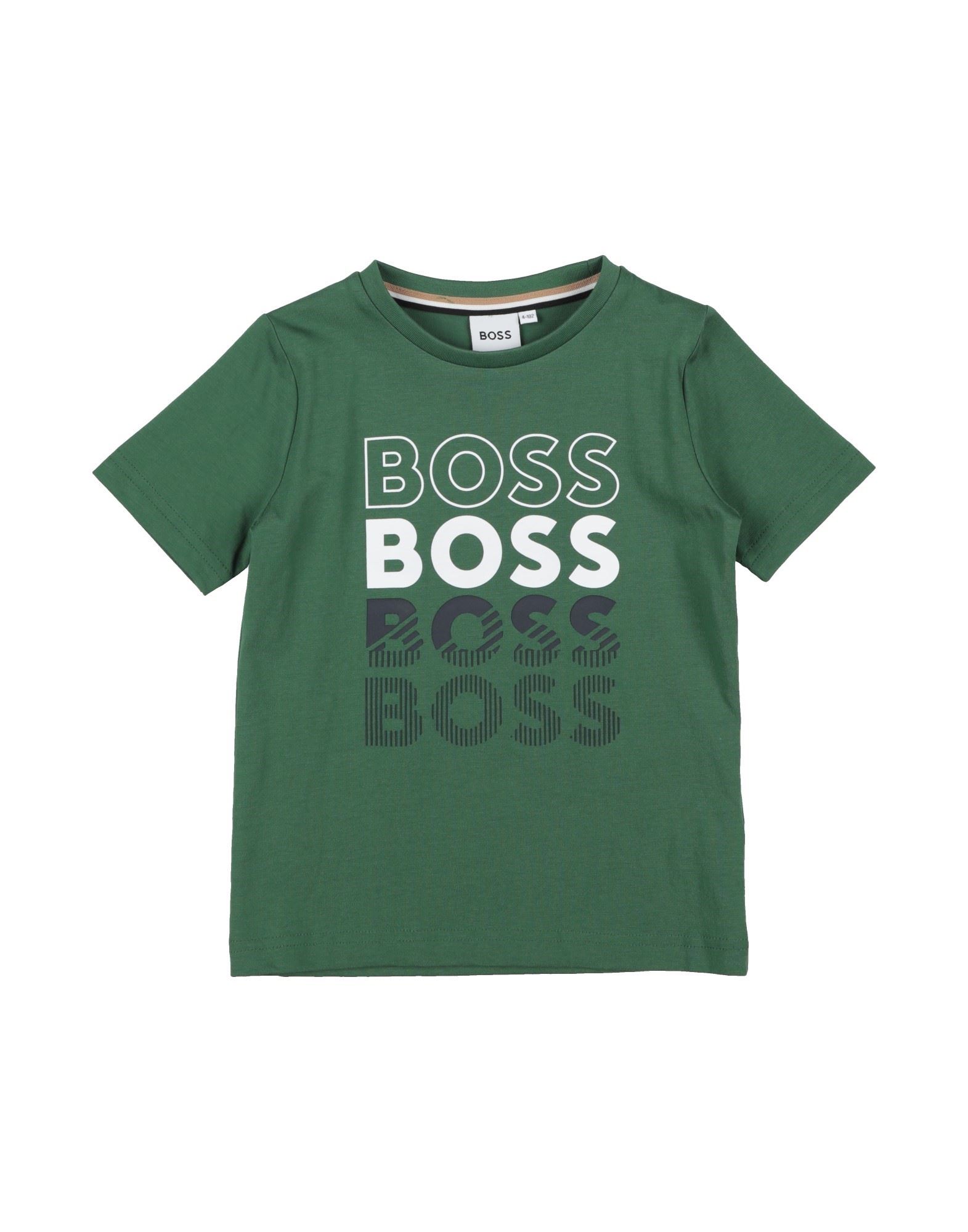 BOSS T-shirts Kinder Grün von BOSS