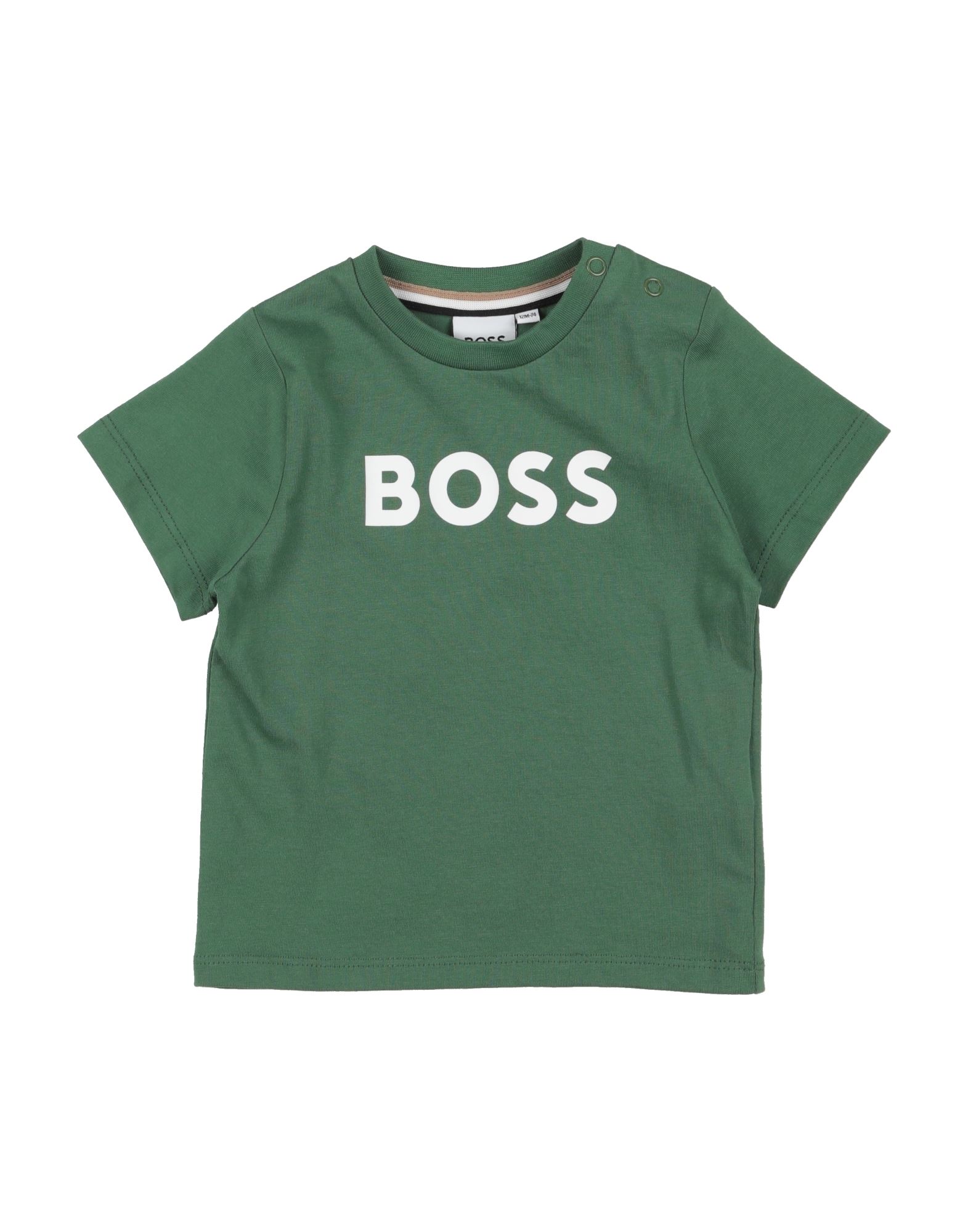 BOSS T-shirts Kinder Grün von BOSS