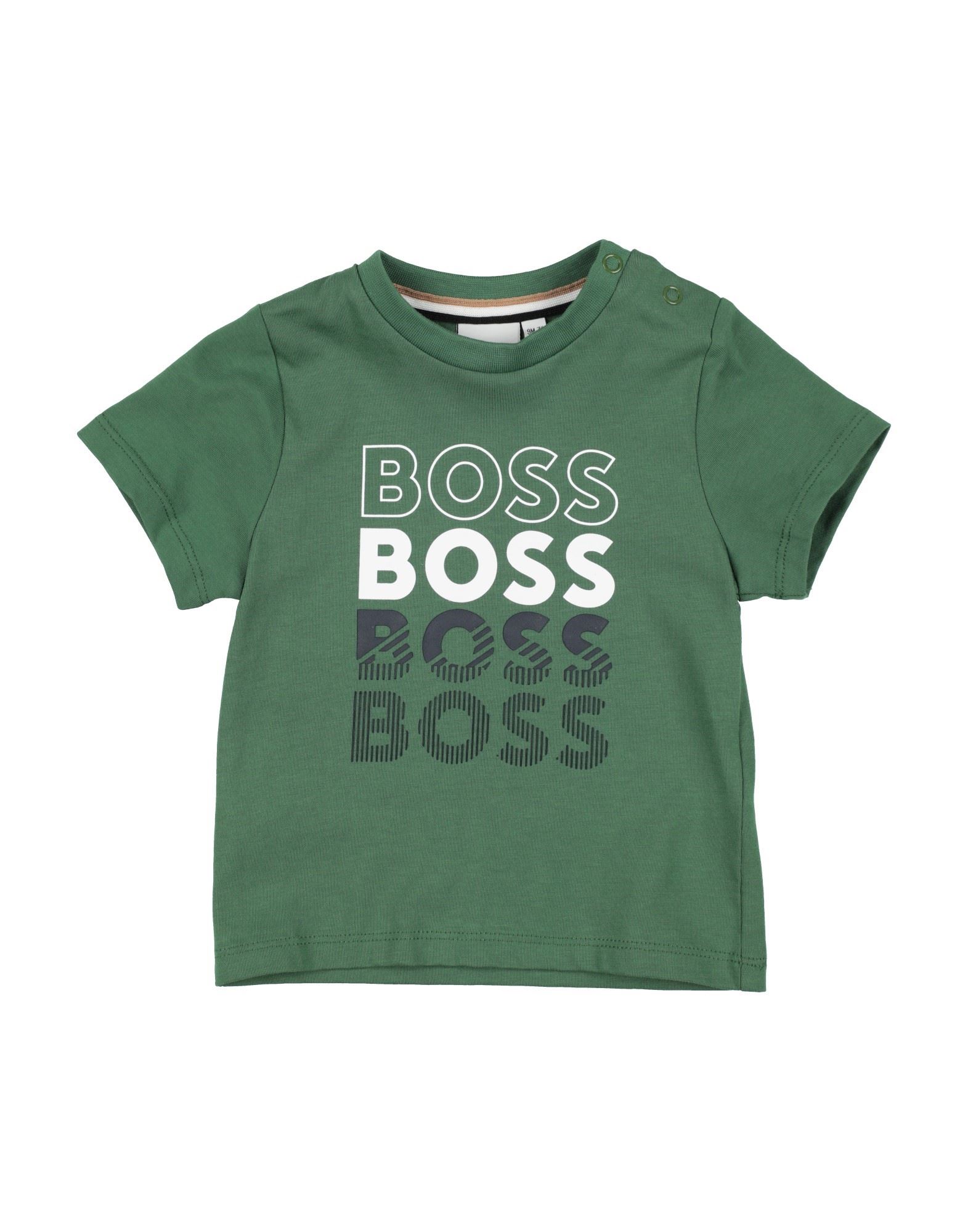 BOSS T-shirts Kinder Grün von BOSS