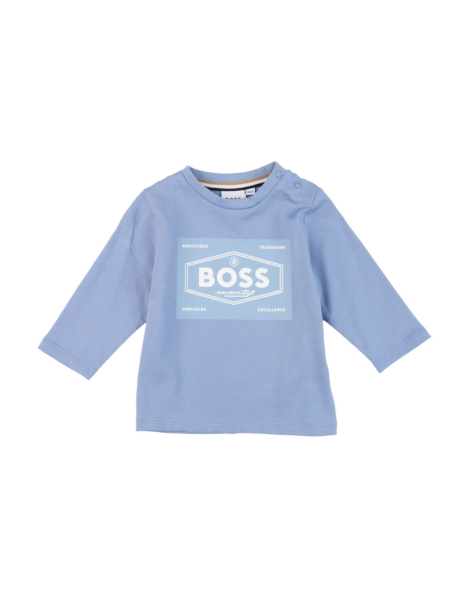 BOSS T-shirts Kinder Hellblau BOSS T-shirts Kinder Hellblau von BOSS