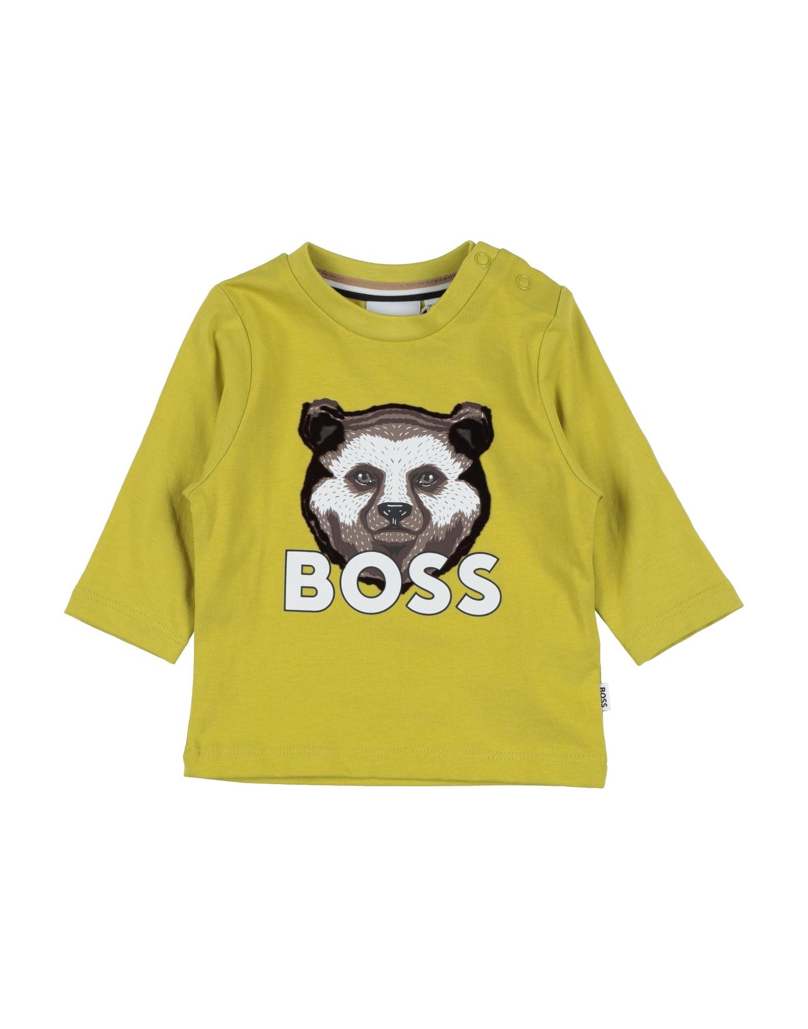 BOSS T-shirts Kinder Hellgrün von BOSS