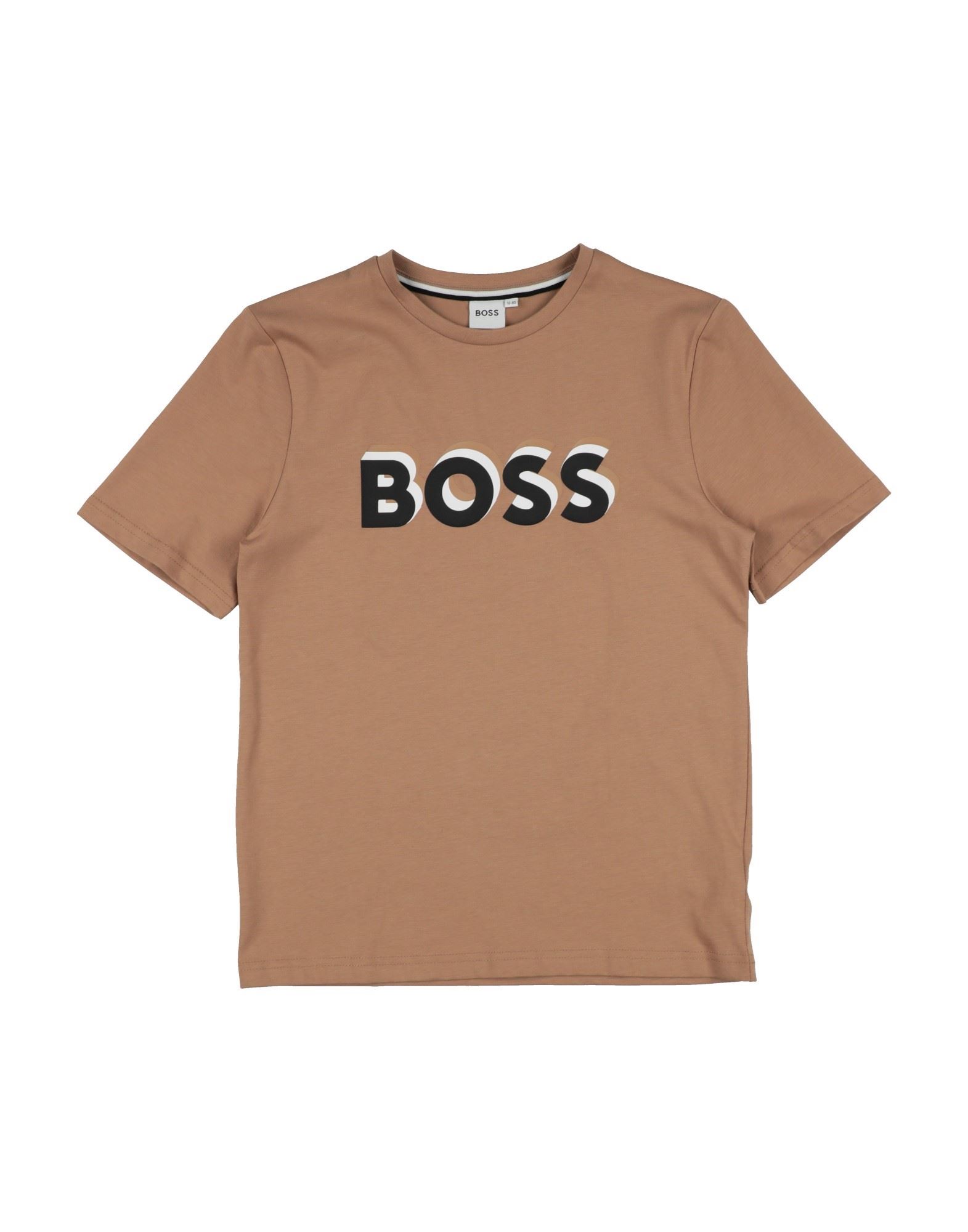 BOSS T-shirts Kinder Khaki von BOSS