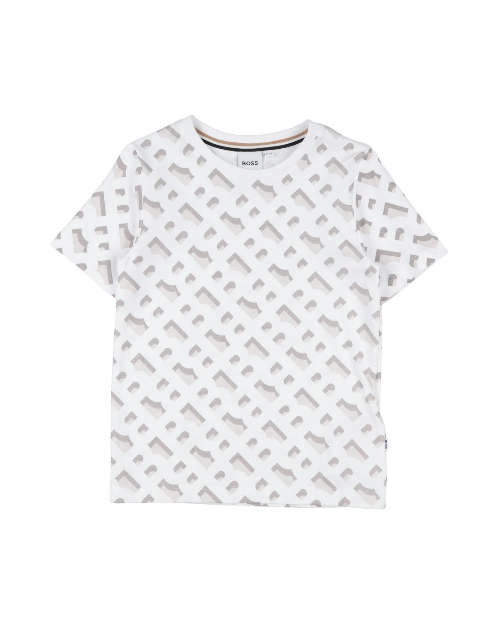 BOSS T-shirts Kinder Maulwurfsgrau von BOSS