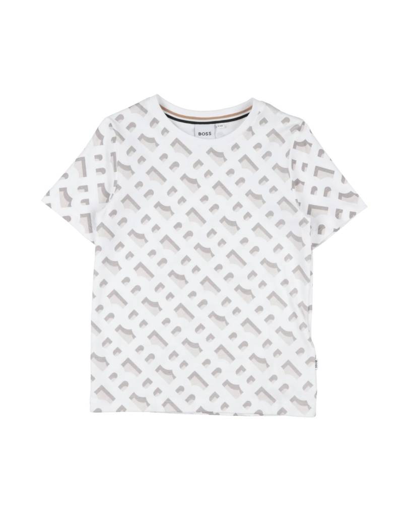 BOSS T-shirts Kinder Maulwurfsgrau von BOSS