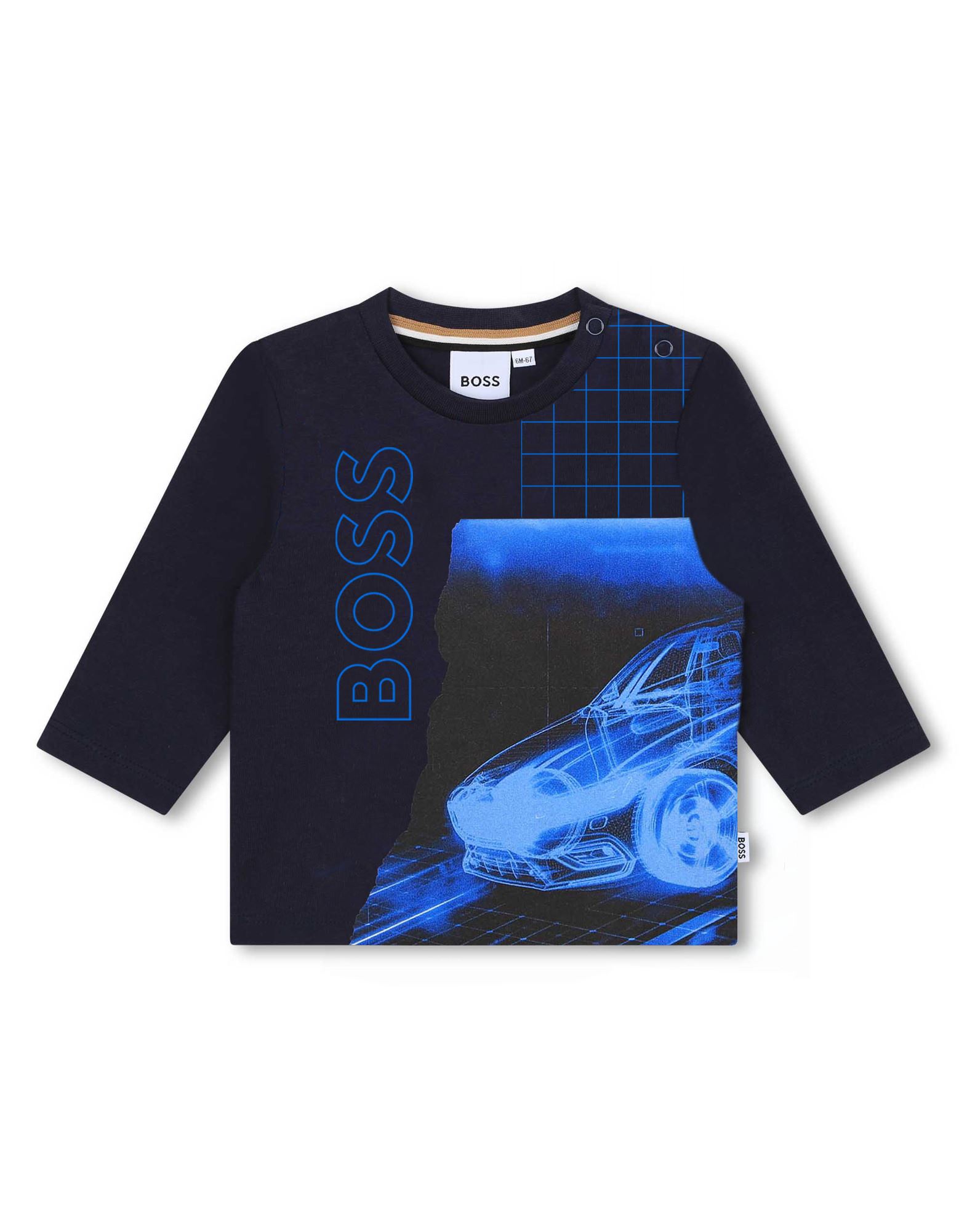 BOSS T-shirts Kinder Nachtblau von BOSS