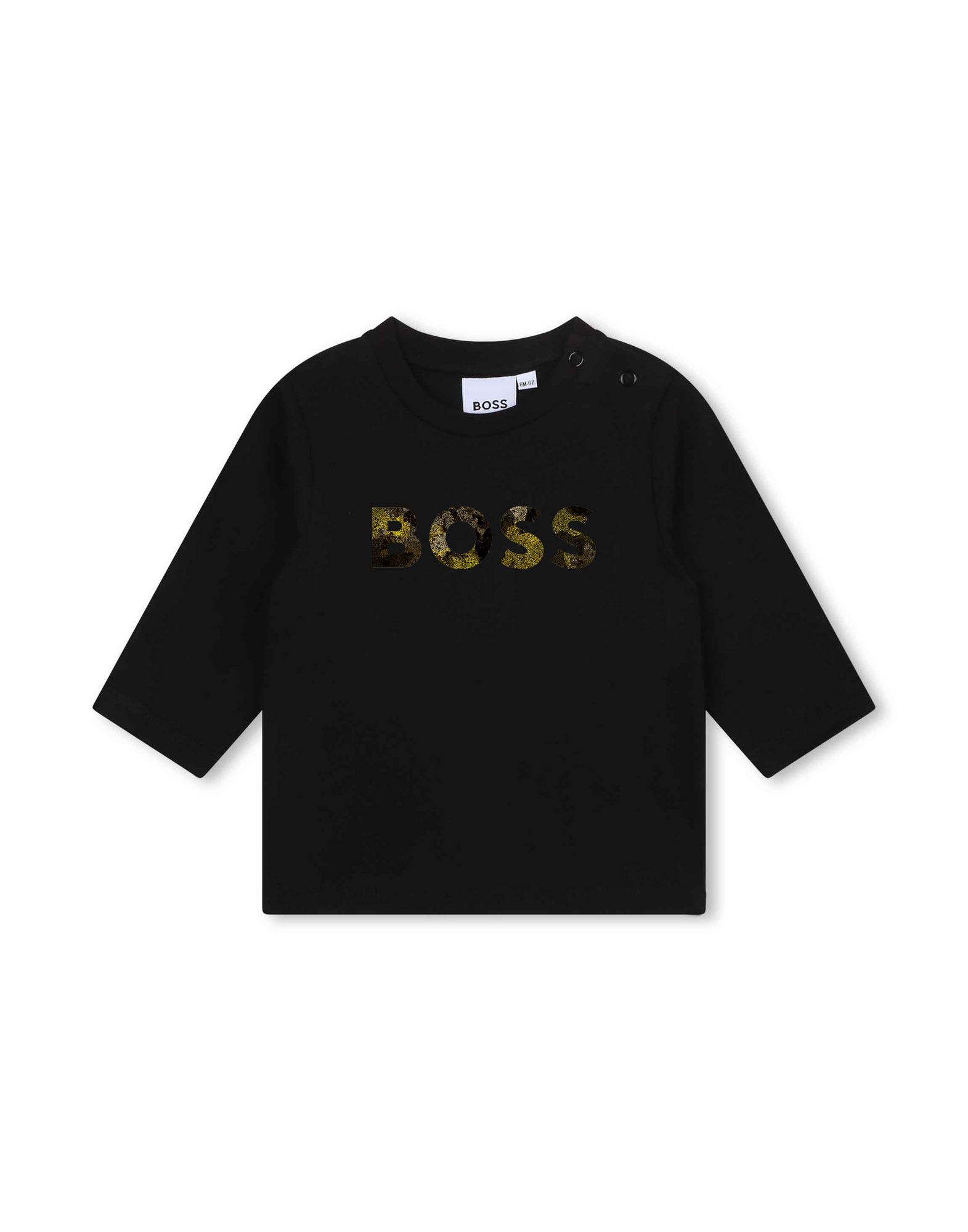 BOSS T-shirts Kinder Schwarz von BOSS