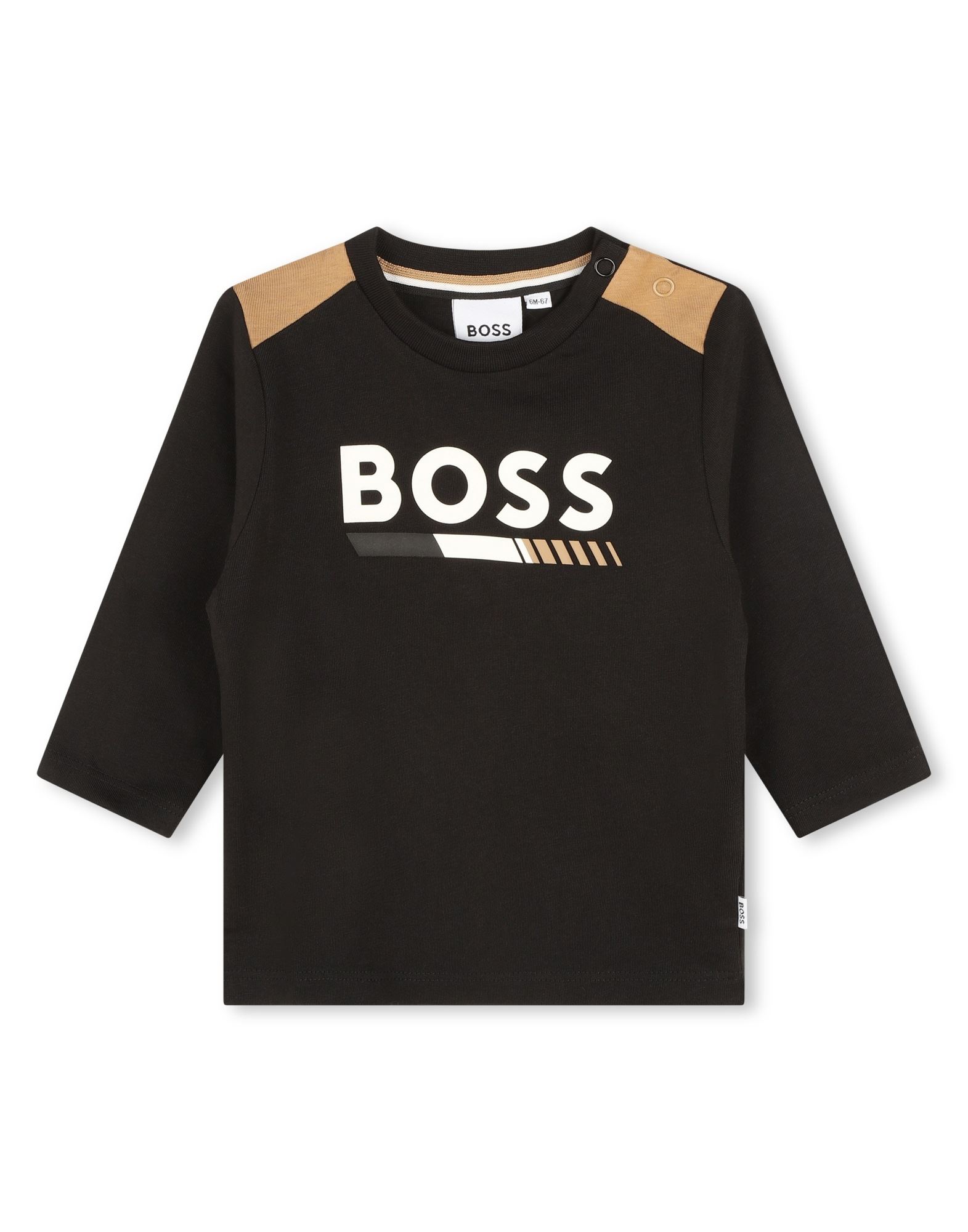 BOSS T-shirts Kinder Schwarz von BOSS