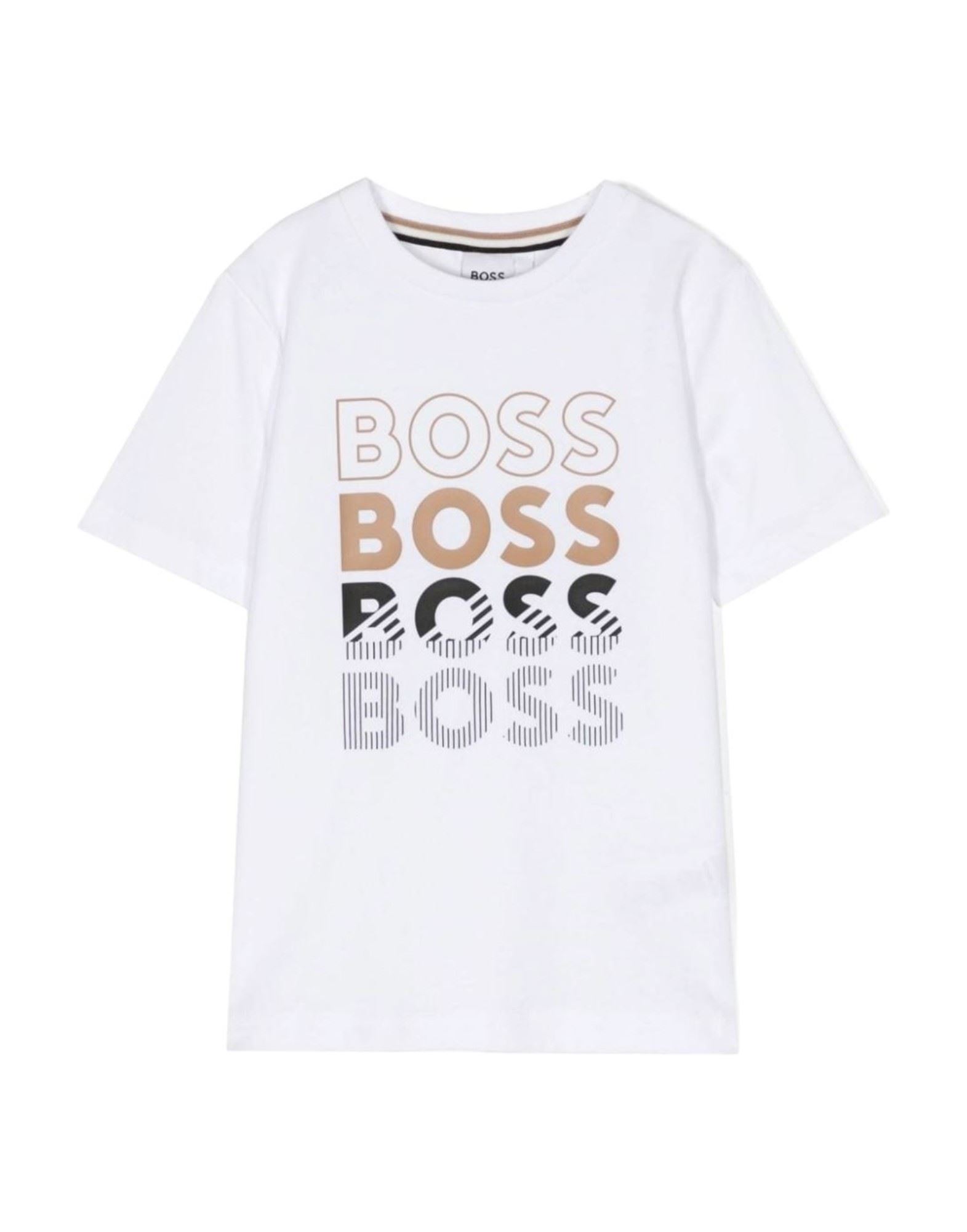 BOSS T-shirts Kinder Weiß von BOSS