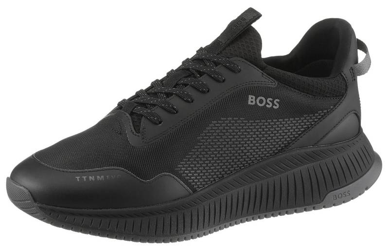BOSS TTNM EVO_Slon Slip-On Sneaker Schlupfschuh, Halbschuh, Freizeitsneaker mit aufgesetzter Schnürung von BOSS