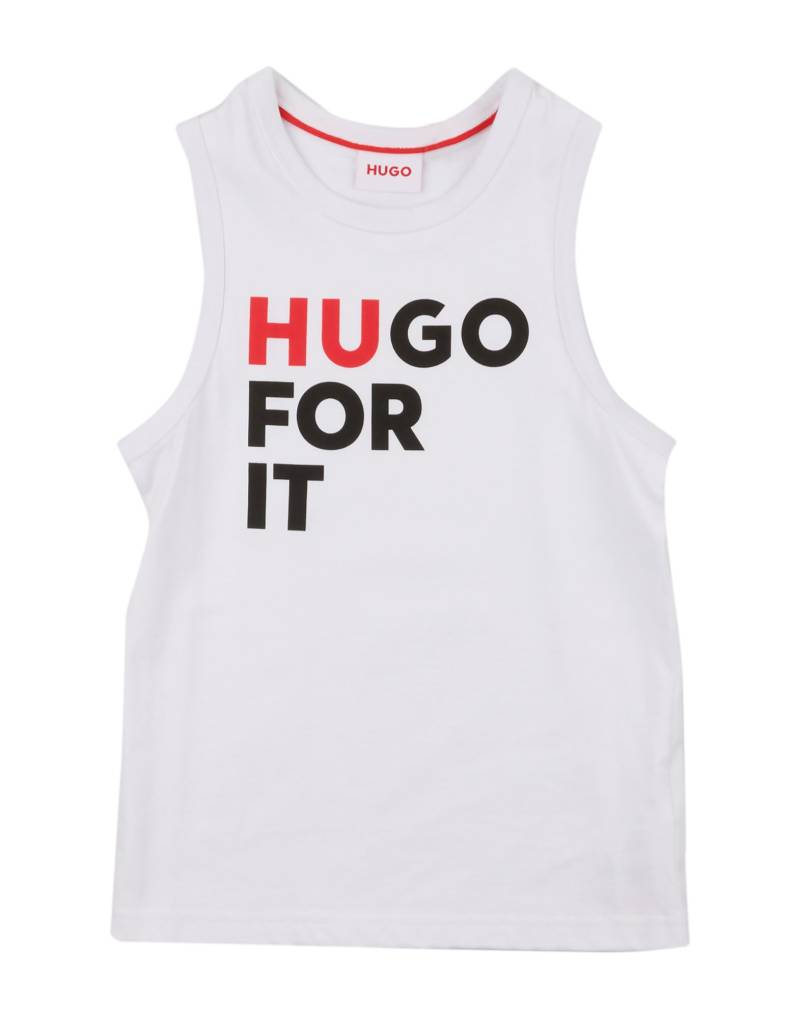 HUGO T-shirts Kinder Weiß von HUGO