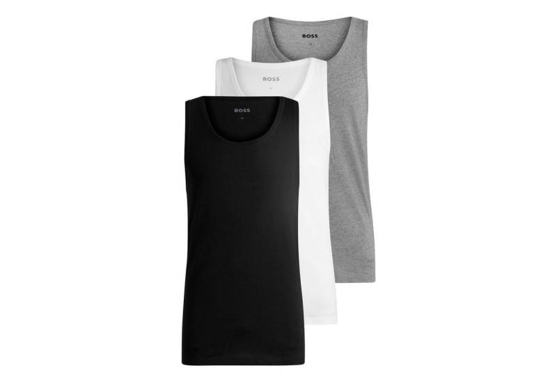 BOSS Tanktop Classic mit Logostickerei von BOSS